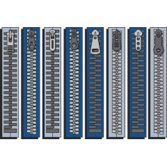 拉链的闭向量集