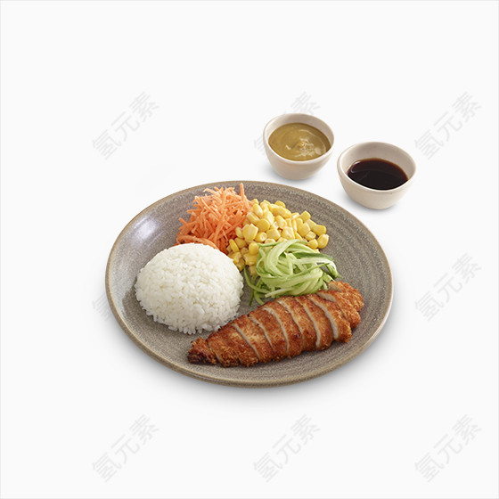 日式鱼排饭
