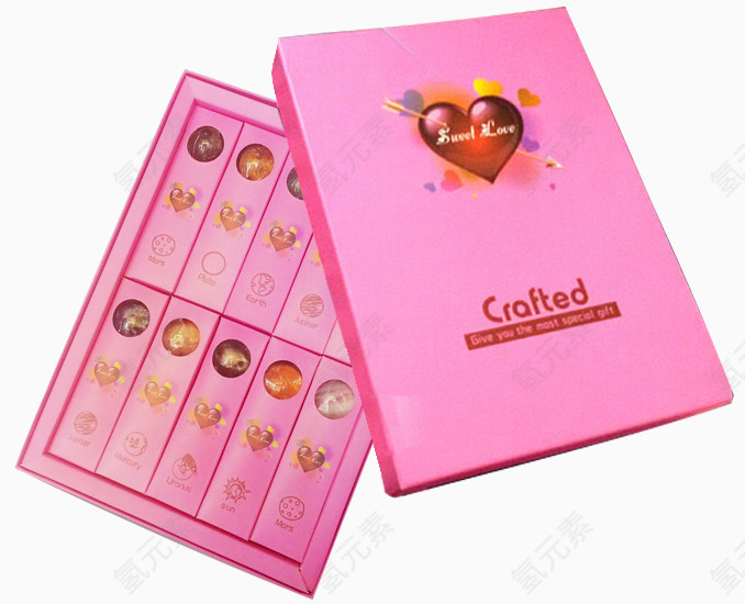 盒装星空棒棒糖