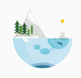 旅行海报图案元素