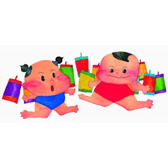 放鞭炮的小屁孩