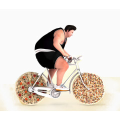 肥胖减肥创意广告