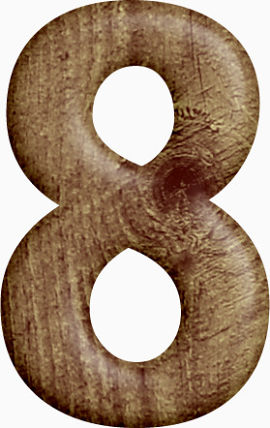 创意数字立体字