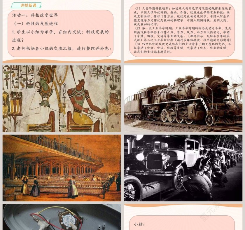 8-科技发展 造福人类教学ppt课件第2张
