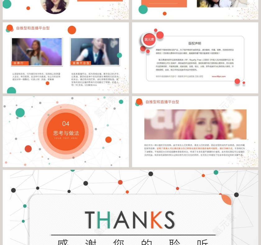 大数据时代下的网红现象PPT 第4张