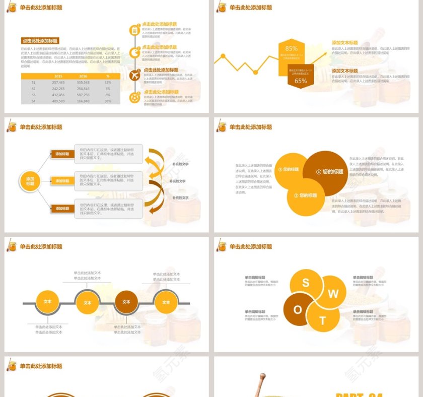 100%纯蜂蜜PPT第5张