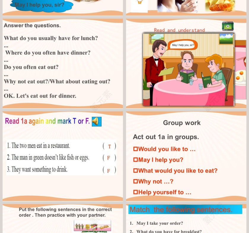 Unit3 Topic3-What would you like to drink教学ppt课件第2张