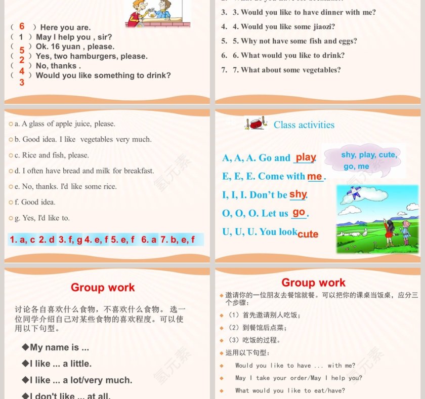 Unit3 Topic3-What would you like to drink教学ppt课件第3张