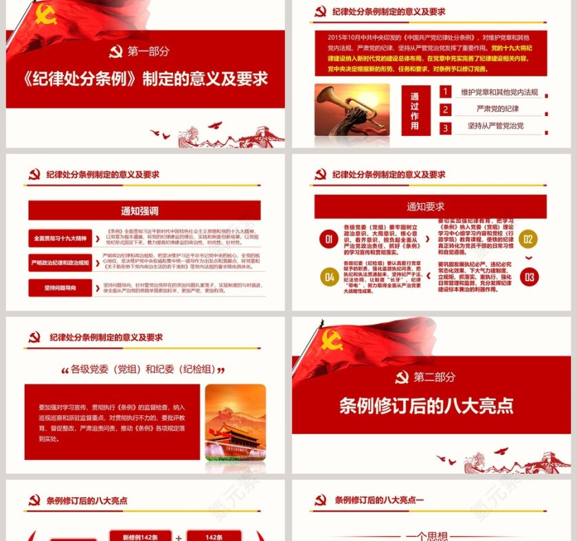 2019年新修订中国共产党纪律处分条例ppt第2张