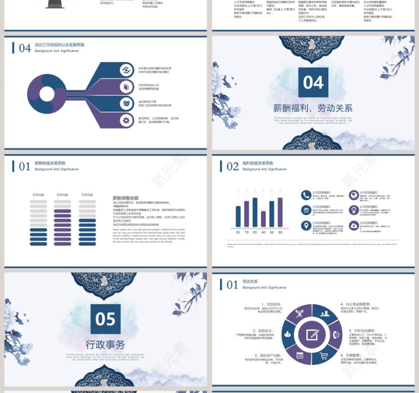 行政人事部工作总结ppt第4张