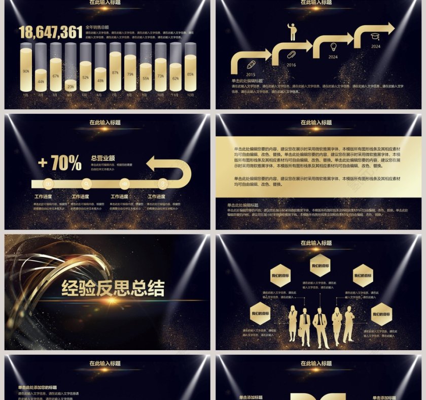 年终晚会暨时尚盛典年会PPT第2张