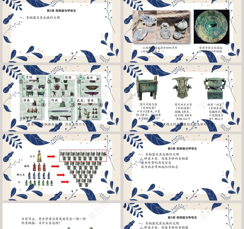 青铜器与甲骨文教学ppt课件第2张