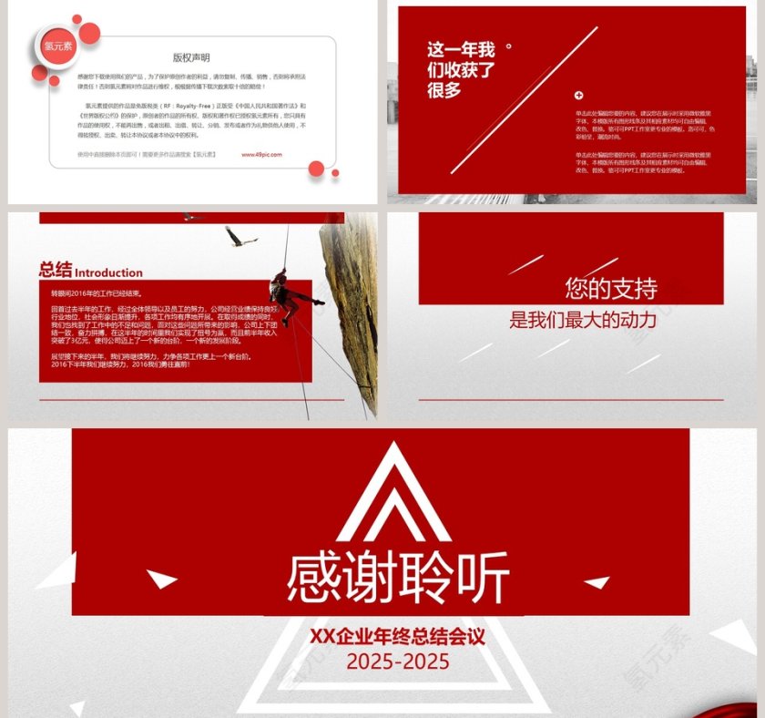 年终盛典企业年终总结会议PPT第5张