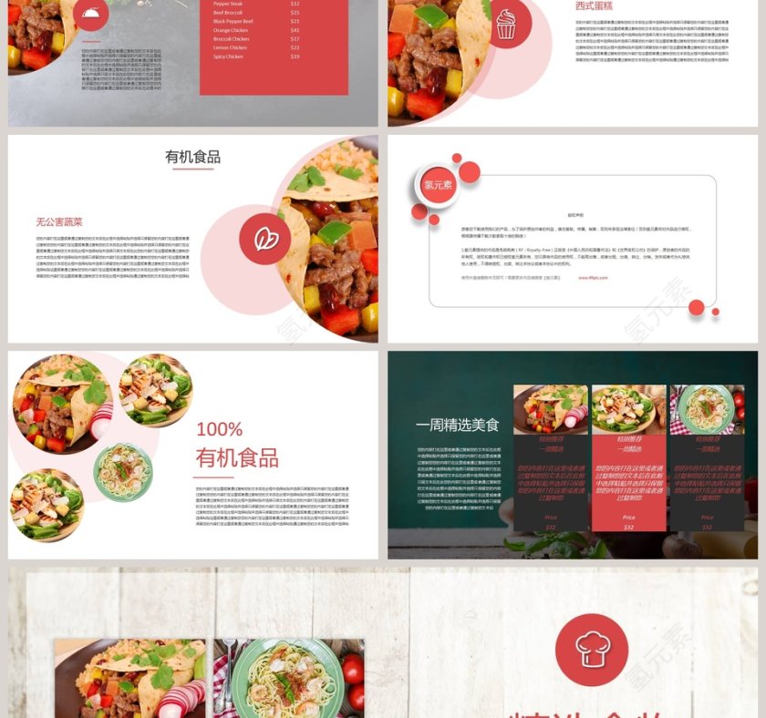 餐饮美食味道新品上市推荐餐饮产品介绍ppt 第3张