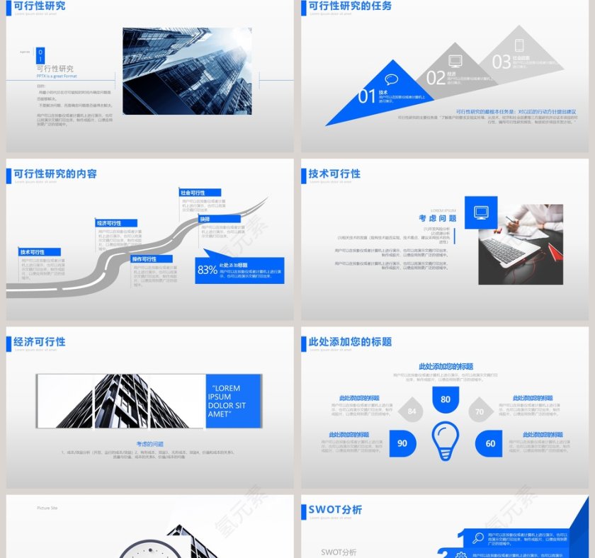 简约商务创业项目SWOT分析第2张