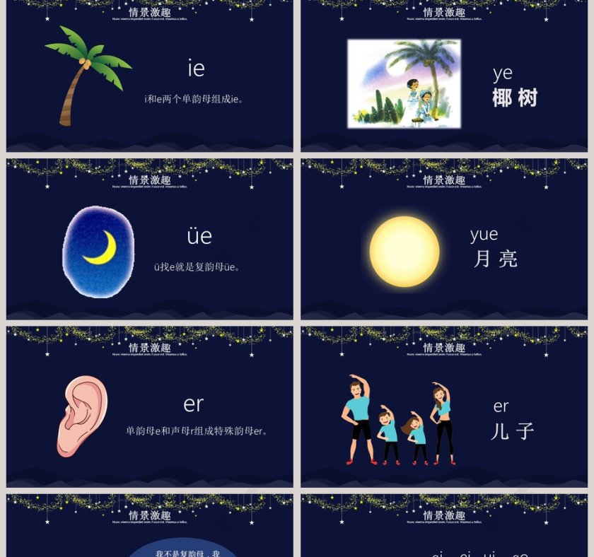 人教版一年级语文上册拼音PPT课件第2张