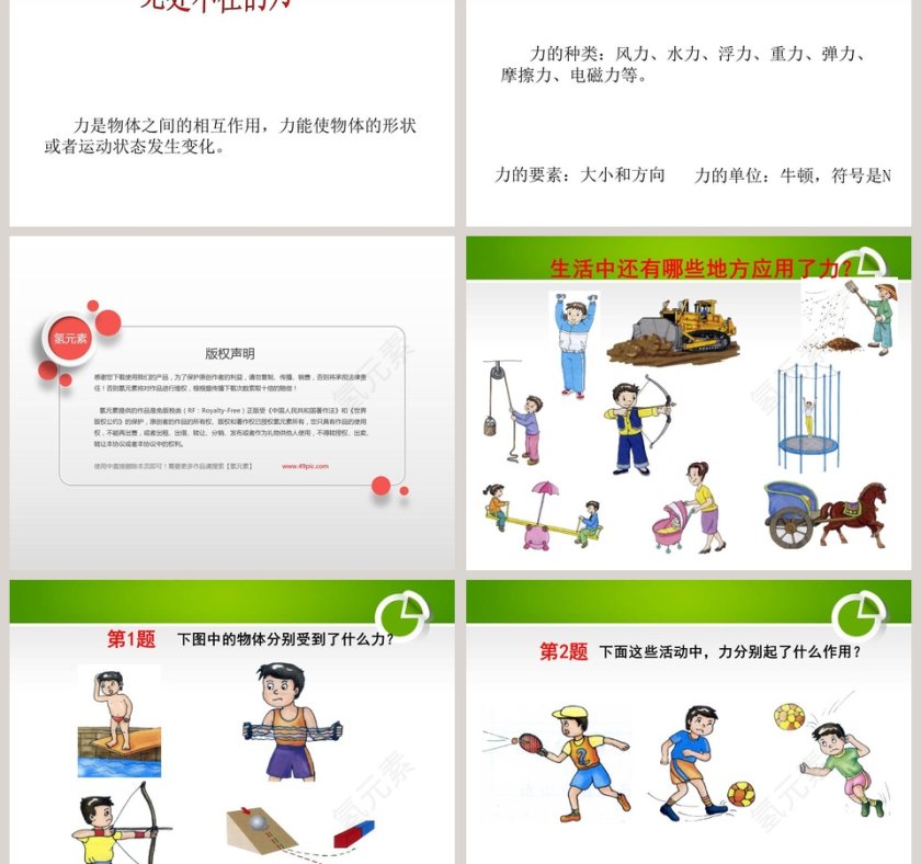 无处不在的力教学ppt课件第3张