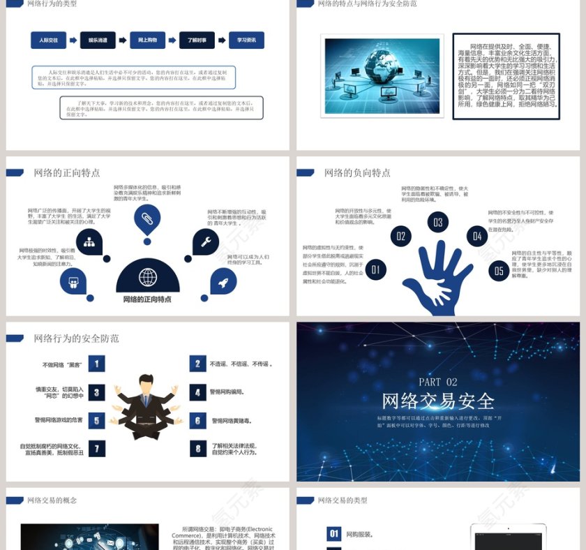 网络使用安全讲座PPT网络安全培训ppt第2张