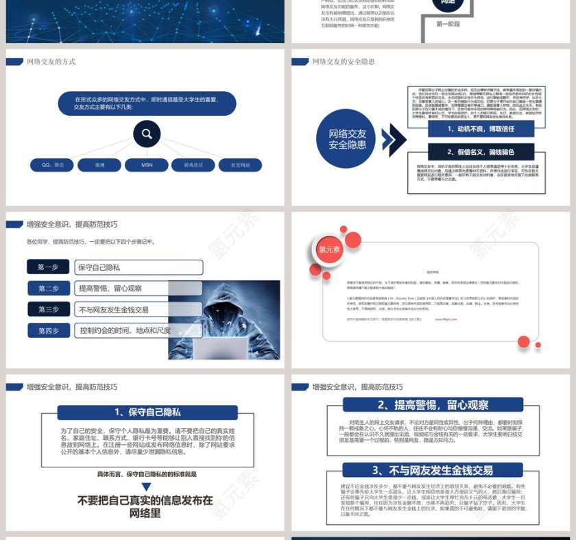 网络使用安全讲座PPT网络安全培训ppt第4张