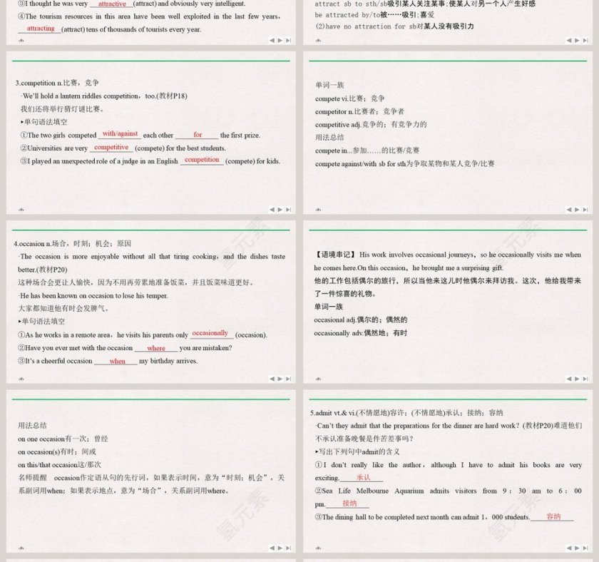 教育培训行业PPT模板-PartDeveloping ideasUnit 2第4张