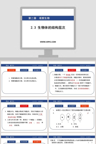 第二章    观察生物-教学ppt课件