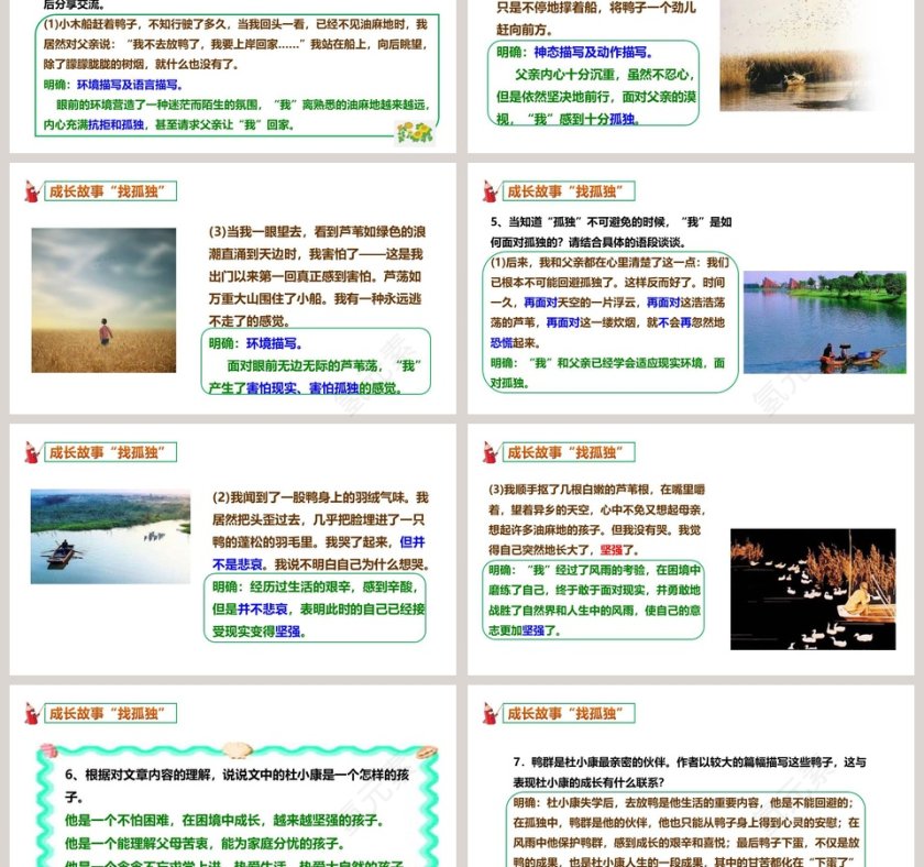 语文部编版九年级上孤独之旅PPT课件第3张