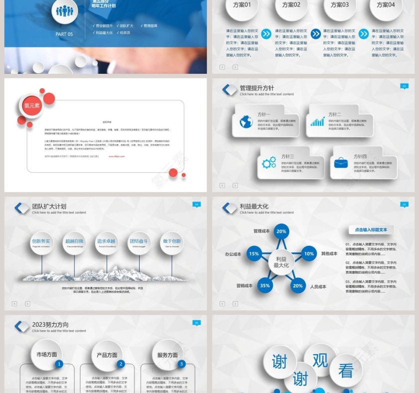 2018工作报告年终总结PPT第6张