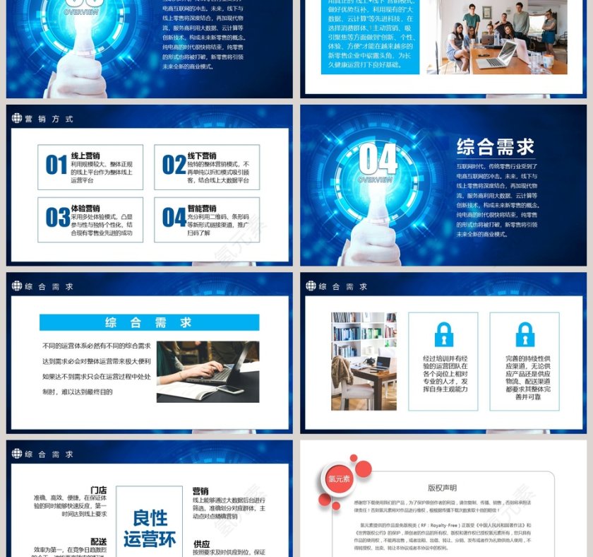 新零售营销新零售盈利模式概述PPT模板第3张