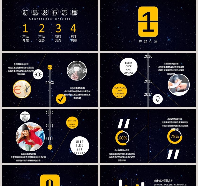 2019企业公司宣传新产品数码发布会PPT第2张