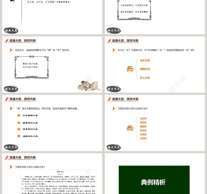 醉翁亭记语文教学PPT课件第3张