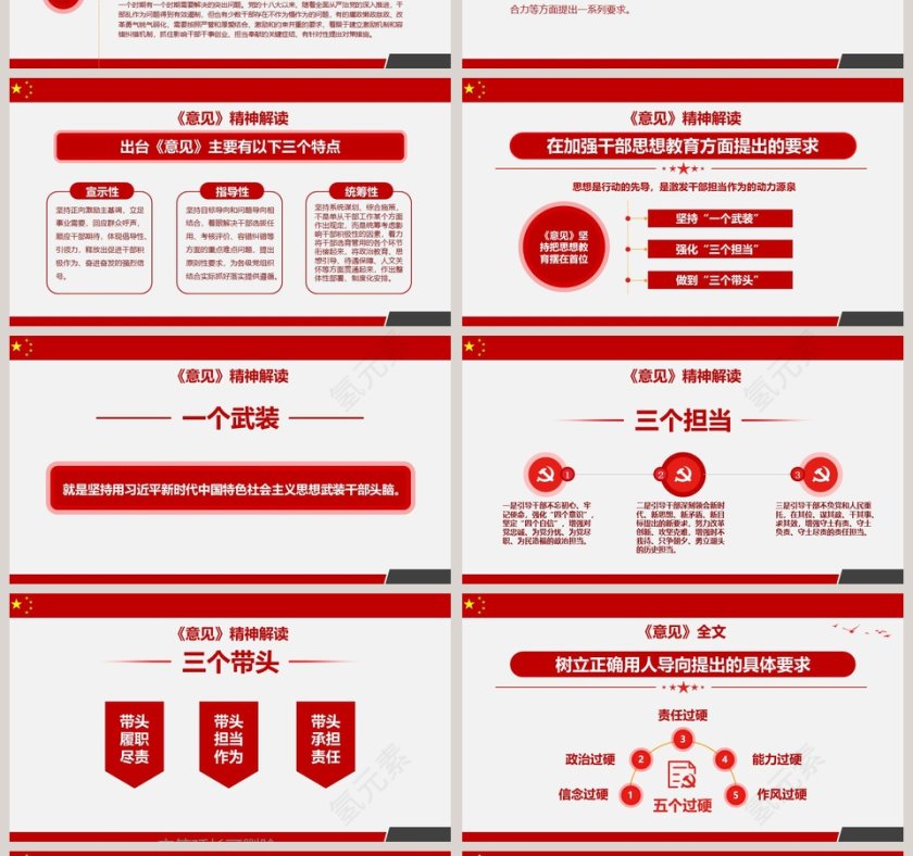 新时代新担当新作为的意见PPT第4张