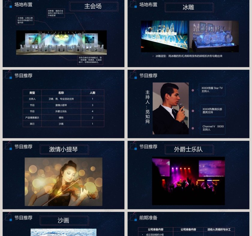 黑色背景大气新品发布会策划ppt第5张