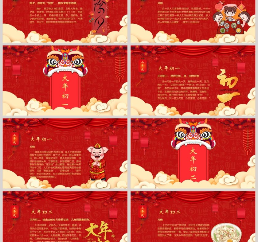 春节传统文化习俗ppt第3张