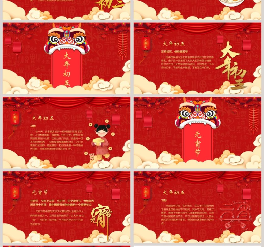 春节传统文化习俗ppt第4张