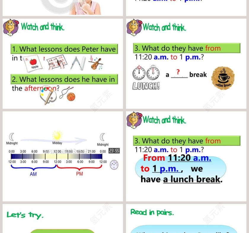第二课时-Subjects教学ppt课件第2张