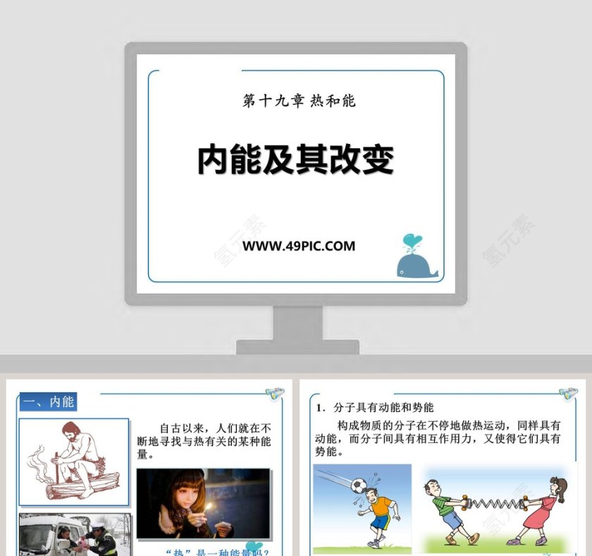 内能及其改变-第十九章 热和能教学ppt课件第1张