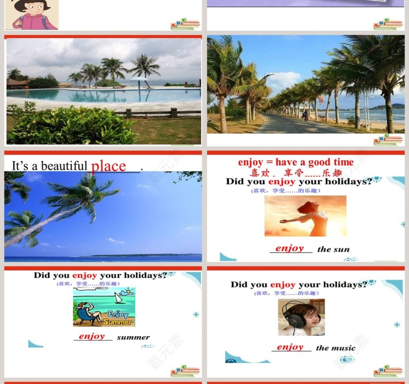 Unit 1 Winter Holidays-What did you do in the holidays教学ppt课件第4张