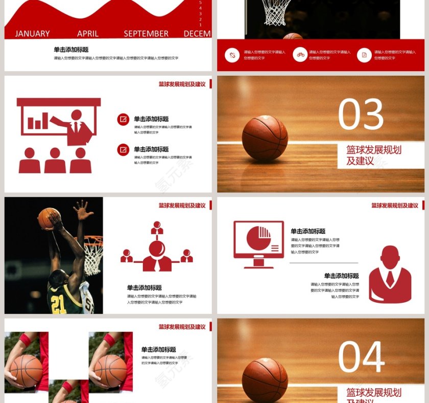 中国青少年篮球发展规划及建议商业计划书PPT第3张
