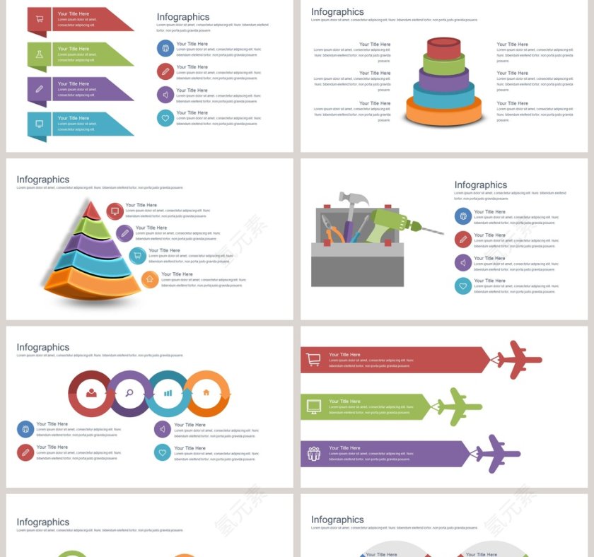 综合信息可视化图表集第2张