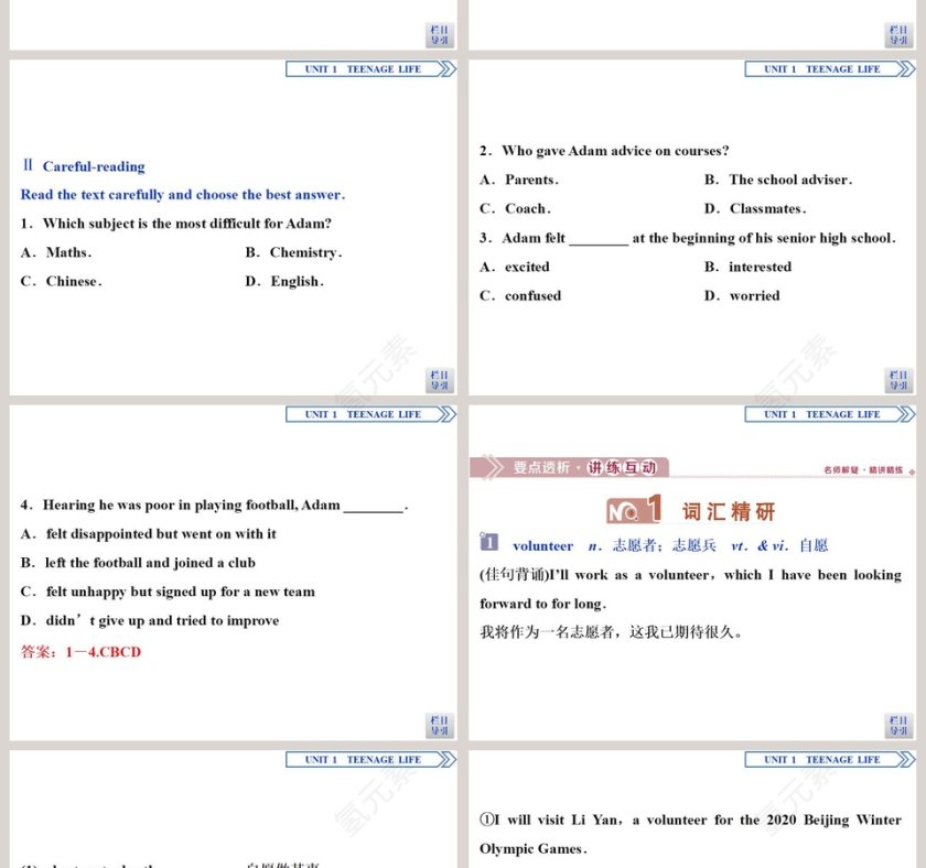Section-Reading and Thinking教学ppt课件第4张