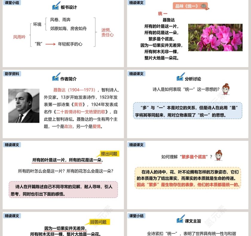 统编版九年级语文下册短诗五首语文课件PPT第5张