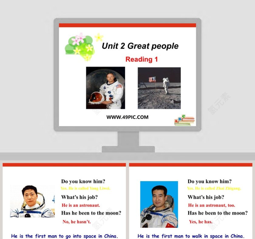 Unit 2 Great people-Reading 1教学ppt课件第1张