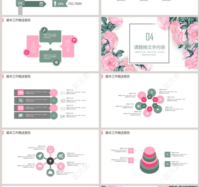 创意文艺风格PPT第4张