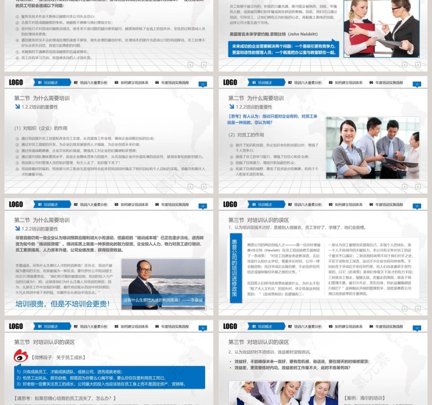 完整框架入职培训手册PPT员工培训PPT第3张