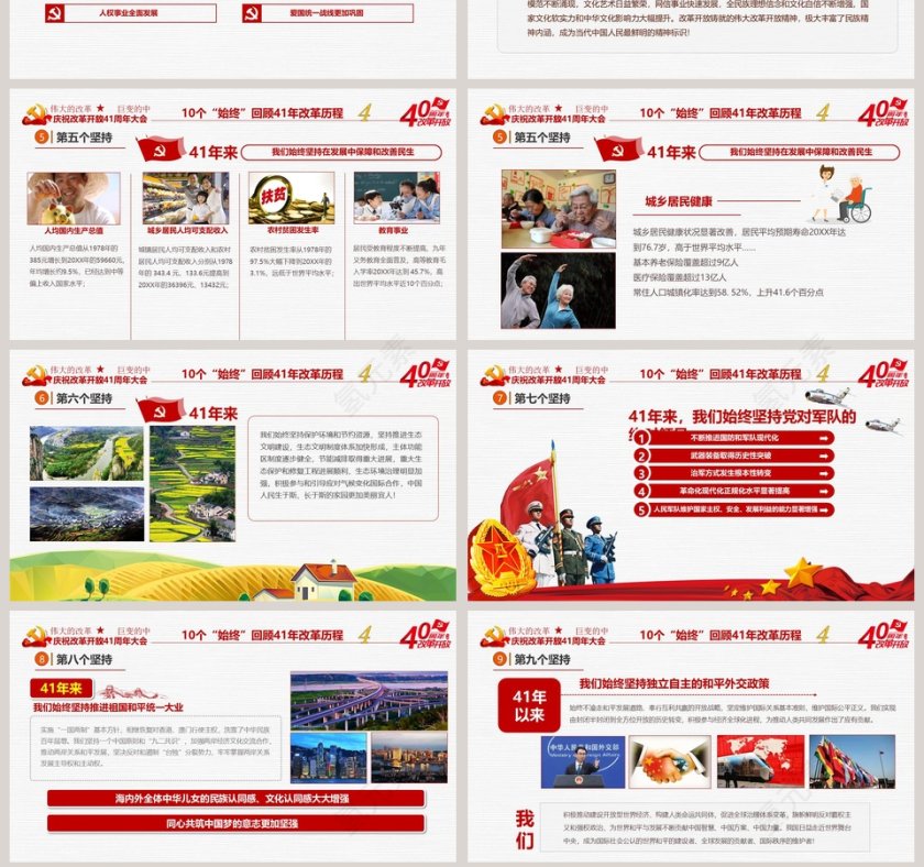 2019年庆祝改革开放41周年大会PPT全文学习解读第7张
