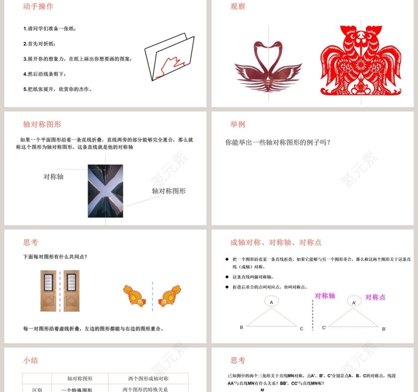 -轴对称教学ppt课件第2张