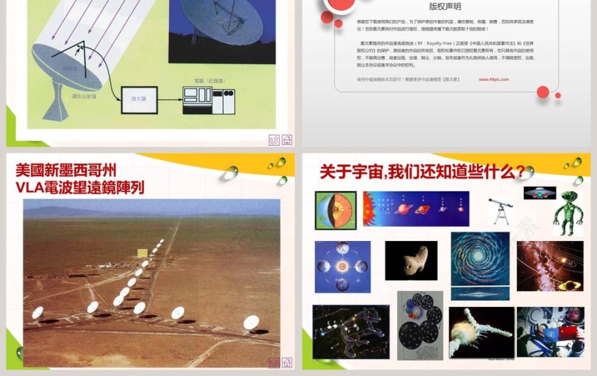 浩瀚宇宙PPT模板设计：探索广阔天地第3张