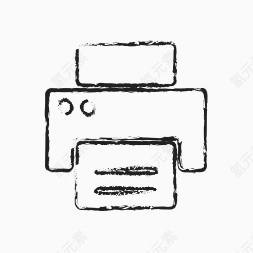 接触传真硬件品特打印社会信息和生产力