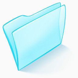 蓝色的文件夹图标