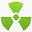 核辐射标志 icon